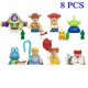 thumbnail image 1 of Disney-figuras de Anime de 4cm para niños, bloques de construcción, modelo de juguete para niños, Mini películas de ciudad, personajes, estatuilla Compatible con Lego, 1 of 4