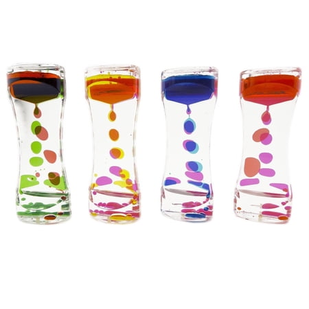 Liquid Motion Bubbler Desk Top Toy for Sensory Play, Children Fidget Toy