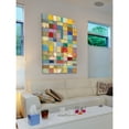 thumbnail image 5 of "Color Pattern II" Painting Print on Wrapped Canvas, 5 of 6