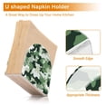 thumbnail image 5 of Yayeee Napkin Holder for Table Kitchen Paper Tissue Organization, Army Green Camouflage Pattern, 5 of 8