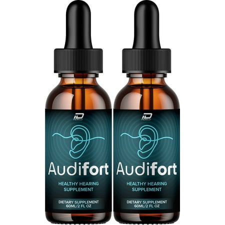 Audifort Pro Healthy Ear Support Supplement – Audifort Pro Ear Ringing Relief, Audifort Pro for Hearing Support, 2 Pack, 2 Month Supply