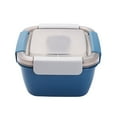 thumbnail image 1 of Double Layer Plastic Lunch Boxes Practical Reusable Lunch Box for Home Kitchen Dining Room, 1 of 10