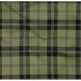 thumbnail image 4 of oneOone Organic Cotton Poplin Twill Fabric Tartan Check Print Fabric By The Yard 42 Inch Wide, 4 of 4