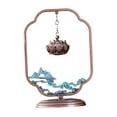 thumbnail image 2 of GUOOL Chinese Lotus Shape Hanging Incense Burner Decorative Incense Holder Metal Alloy B, 2 of 9