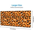 thumbnail image 3 of Leopard Gaming Mouse Pad Large Mouse Pad (31.5x11.8 Inch) Non-Slip Rubber Base Large Desk Mat Desk Protector for Home Office Gaming Work, 3 of 6