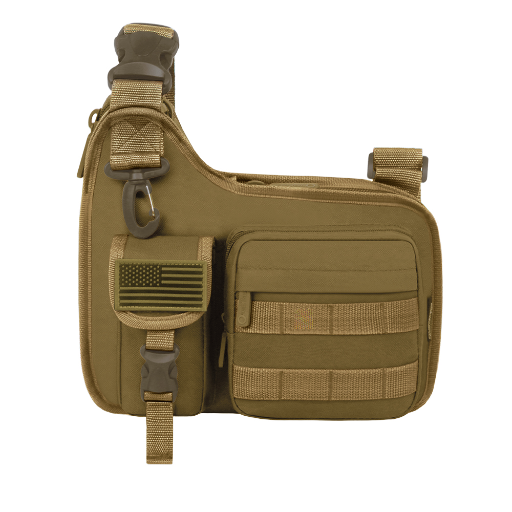 tactical sling bag with holster