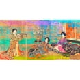 thumbnail image 2 of Chestier, Eric 32x18 White Modern Wood Framed Museum Art Print Titled - Hommage to Chikanobu, 2 of 4