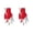 Red, variant on Billiard Quality Pool Cue Glove - Open fingers - Fits either hand - One size fits all