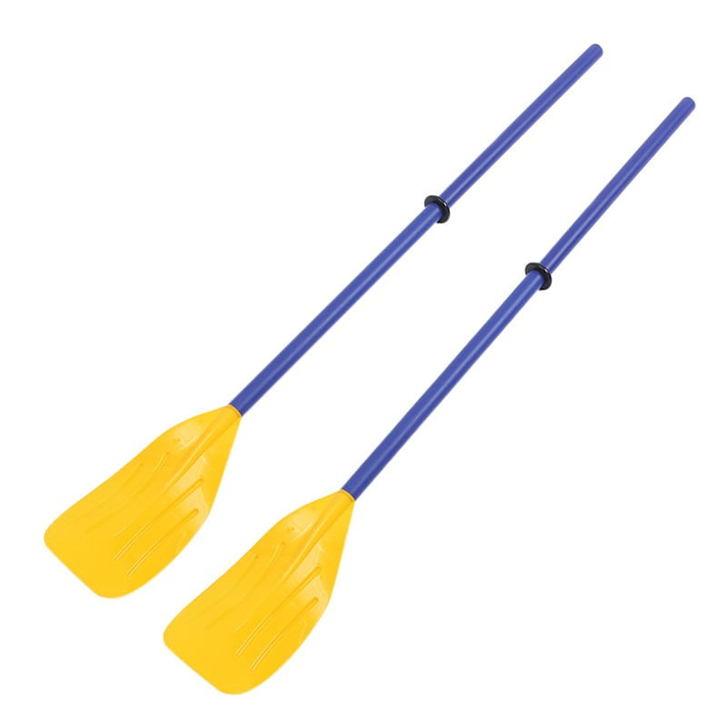 Summer Water Rubber Rowing Boat Oars Double Oars Plastic Pulp One Pair