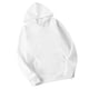 thumbnail image 2 of Sudadera con capucha Sudadera con capucha unisex de algodón Sudadera con capucha que absorbe el sudor Sudadera con capucha, Blanco, M Methold AP000776-13, 2 of 7