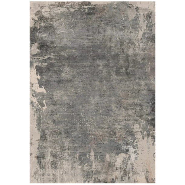 Tapete Decorativo Vesta Ash - 200 x 300 cm - Alfombra Grande Saffron Looms