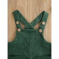 thumbnail image 3 of Baby Boy Girl Corduroy Overalls Suspender Bib Pants One-Piece Strap Jumpsuit, 3 of 6