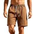 thumbnail image 3 of IhhxPro Men's Casual Shorts with Pockets Elastic Waist Board Men Quick Dry Swim Trunks Lightweight Loose Fit Summer Beach Activewear M-5XL, 3 of 6