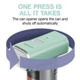 thumbnail image 5 of Proctor Silex Automatic Electric Can Opener, Hands Free Cordless Operation, USB Rechargeable, Mint Green, 5 of 12