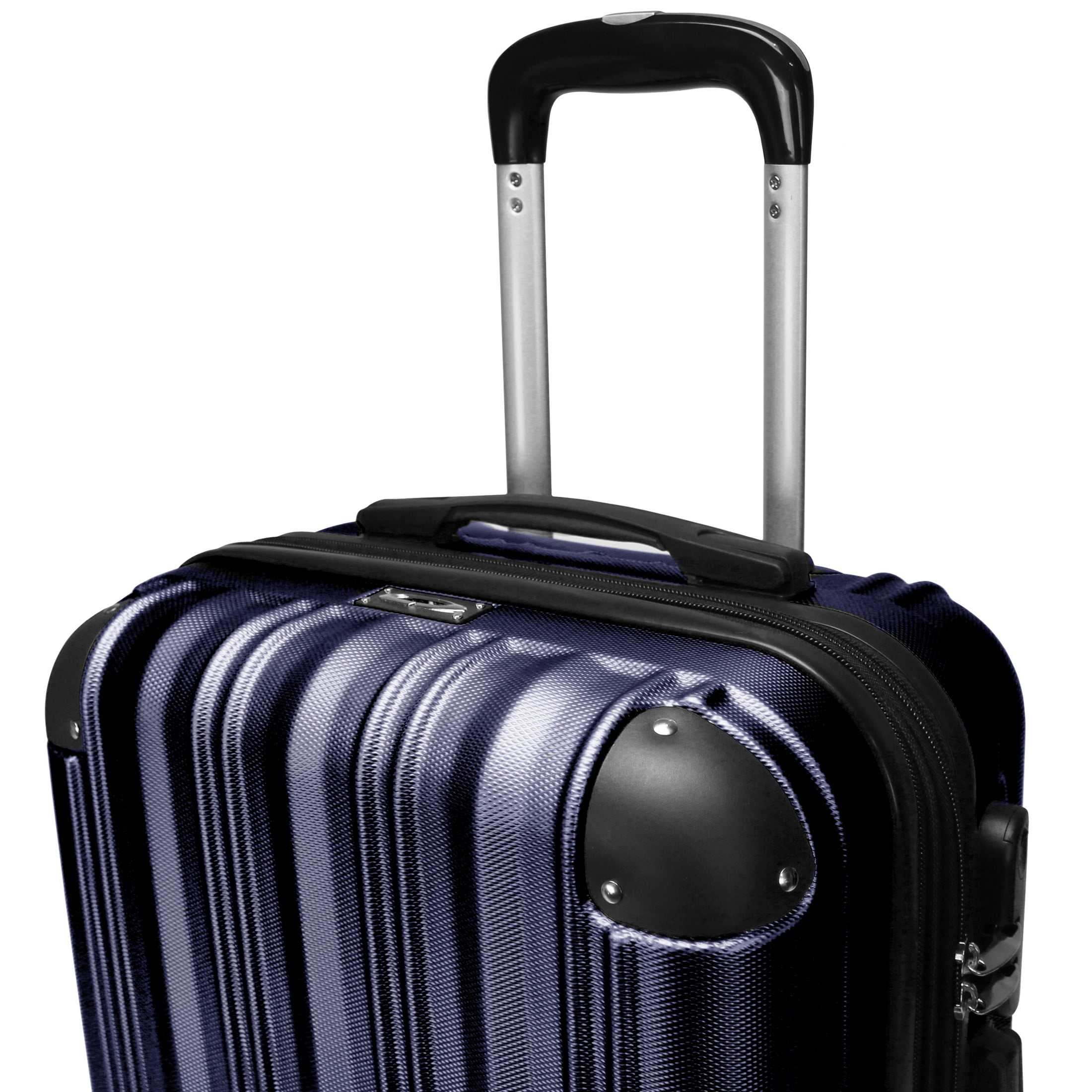 CalBags Kemyer Quest 20-Inch Carry-On Hardside Lightweight Expandable Spinner Suitcase Luggage - Navy