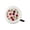 Cherry Pie, variant on Cruiser Candy Fashion Bicycle Bell, Classic Steel Ringer with Loud Clear Sound, Stylish Bike Bell for Adults & Kids, Polished Steel, Style, Easy Install, Universal Fit for Handlebars - Mermaid
