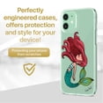 thumbnail image 2 of Case Yard iPhone-11 Case Clear Soft & Flexible TPU Ultra Low Profile Slim Fit Thin Shockproof Transparent Bumper Protective Cover Drop Protective Cell Phone Cases (Princess of the Sea), 2 of 8