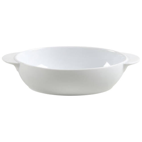 Open Box Denby-Langley White 8" Oval Baker 6146172