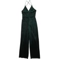 thumbnail image 1 of Mono de terciopelo para mujer Teeze Me, verde, 7/8, 1 of 2