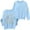 1-Blue, variant on Women's Floral Printed Sweatshirts Vintage Flower Graphic Drop Shoulder Long Sleeve Sweatshirt Cute Boho Thermal Comfy Crewneck Pullover Tops 3-Grey L