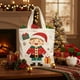 thumbnail image 1 of Bolsa de Lona con Manzanas para Nochebuena con Regalos de Papá Noel, 1 of 6