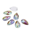thumbnail image 4 of HLONK Teardrop Beads Sew Rhinestones Flat Crystal Gemstones Crystals Rhinestone Embellishments Sewing Loose Jewelry Pendants, 4 of 8