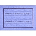 thumbnail image 1 of Ahgly Company Indoor Rectangle Abstract Blue Contemporary Area Rugs, 7' x 10', 1 of 4