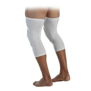 McDavid Sports Hex Tech Basketball Knee Sleeve Pair, White, Small/Medium