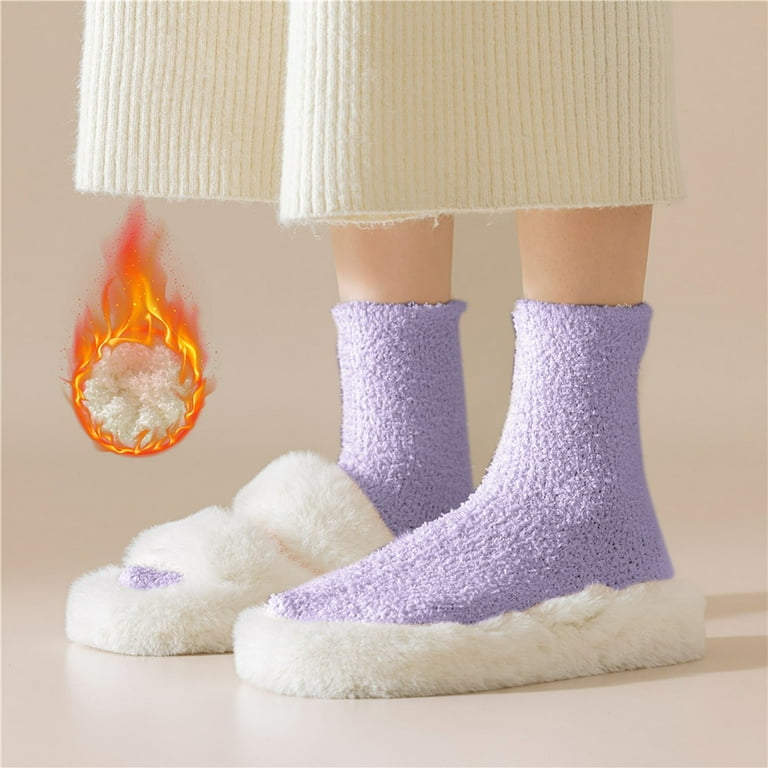 Winter Wool Socks,thick Warm Slipper Socks,foot Warmer Socks,women's