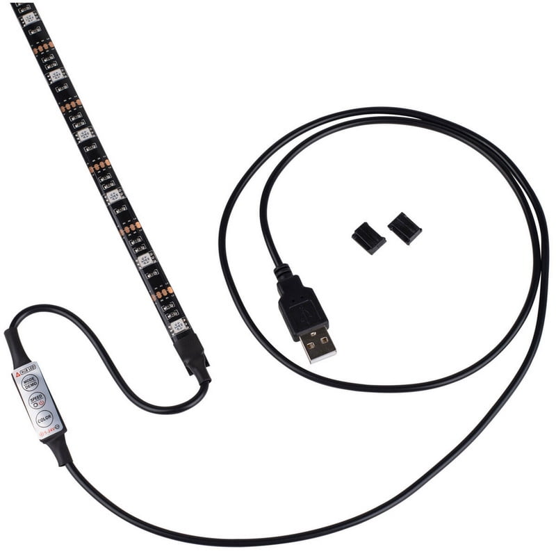 Parts Express Home Theater 2m RGB LED TV Backlight with Three Button