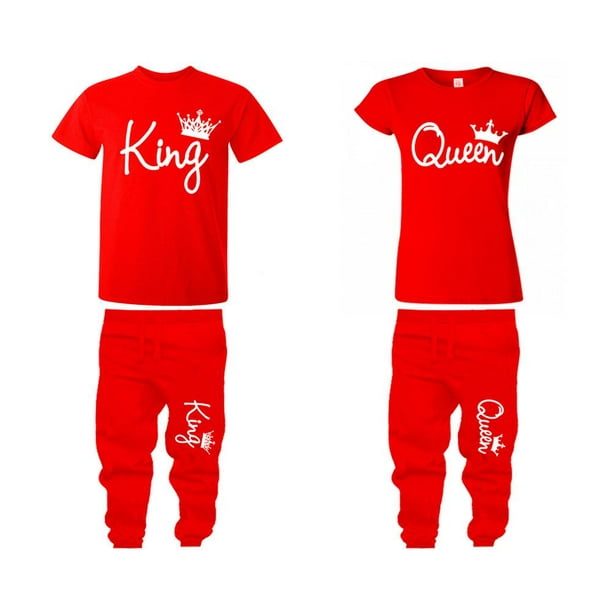 king and queen jogger sets