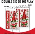 thumbnail image 3 of Welcome Summer Watermelon Gnome Large Decorative House Flag, Popsicle Daisy Flower Yard Garden Outside Decor, Seasonal Burlap Outdoor Home Decoration Double Sided 28 x 40, 3 of 6