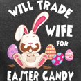 thumbnail image 3 of CafePress - Will Trade Wife For Easter Candy Women's Long Sleeve T Shirt - Women's Long Sleeve Graphic Tee Casual Fit, 3 of 4