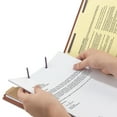 thumbnail image 2 of Smead 18775 Pressboard Classification Folders, Self Tab, Legal, Four-Section, Red, 10/Box, 2 of 9