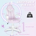 JOYFLY Gaming Chair, Ergonomic PC Gamer Chair Racing Style for Women