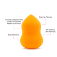 thumbnail image 2 of Bissú Esponja de maquillaje Naranja, 2 of 2