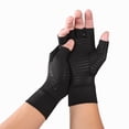 thumbnail image 1 of Gant pour Polyarthrite Rhumatoïde - Enveloppe de compression Sans Doigts pour Hommes et Femmes Souffrant de Douleur à la Main et d'Arthrose, 1 of 6