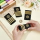 thumbnail image 3 of 2 pares de charreteras de uniforme de piloto profesional en 2 estilos. Charreteras con tres y cuatro rayas doradas para disfraz de cosplay., 3 of 9