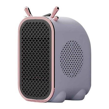 

Oggfader Portable Heater for Car Desktop Office Home Heater Small Electric Heater Student Dormitory Gift Heater Silver