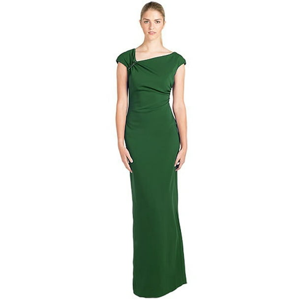 badgley mischka emerald gown