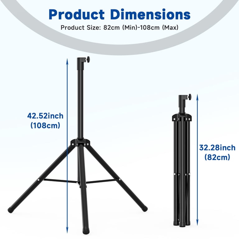 Bingfu Trépied Portable Pour Antenne Starlink V1/V2 & TV Satellite – Stable, Pliable, Idéal Camping-Car, Yacht, Camping