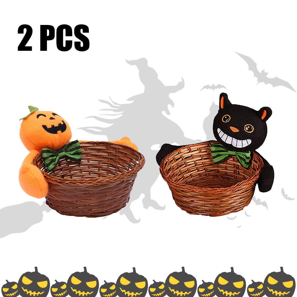 woven cat storage basket