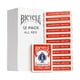 thumbnail image 1 of Juego de cartas Bicycle All Red Poker, tamaño 12 unidades, 1 of 2