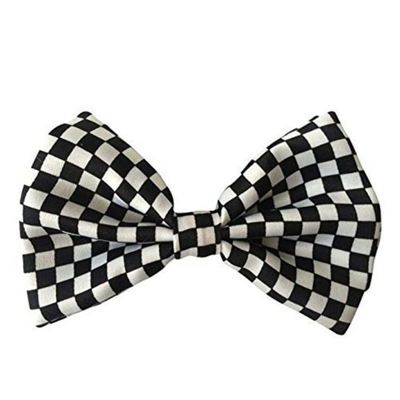 Halloween Wholesalers Bowtie (Black  White Check)