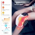 thumbnail image 4 of Infrared Heating Knee Massager with Air Pressure and Vibration, Cordless Joint Warmer Massage for Reduces Knee Inflammation, Swelling, Stiffness, Pain, Muscle Atrophy, Joint Dysfunction, 2Pcs, 4 of 9