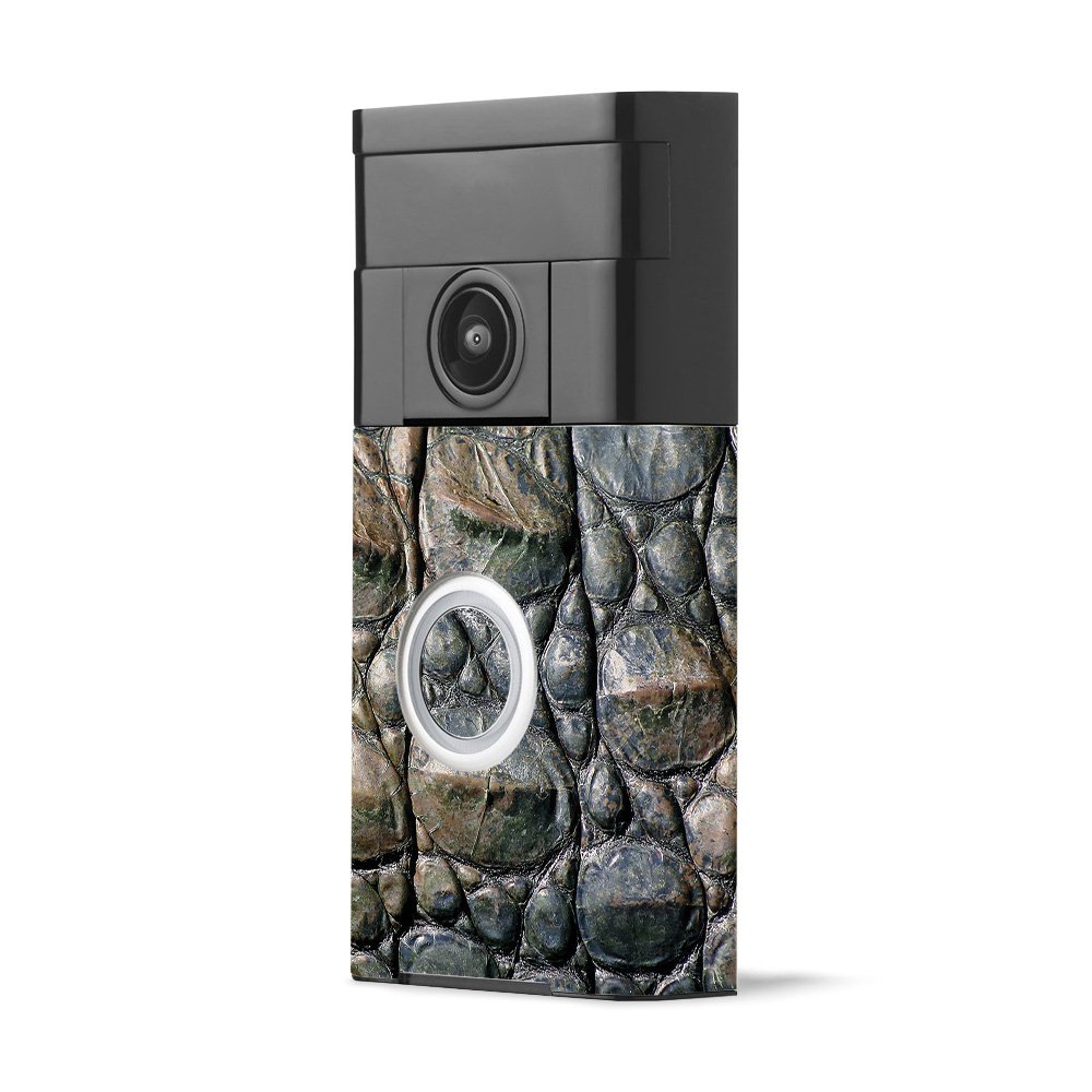 Skin Decal Wrap for Ring Video Doorbell sticker Gator Skin Walmart