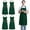 Green, variant on FunChaos Christmas 4 Pack Aprons for Women and Men, Adjustable Apron with 2 Pockets, Kitchen Chef Apron for Cooking, Black