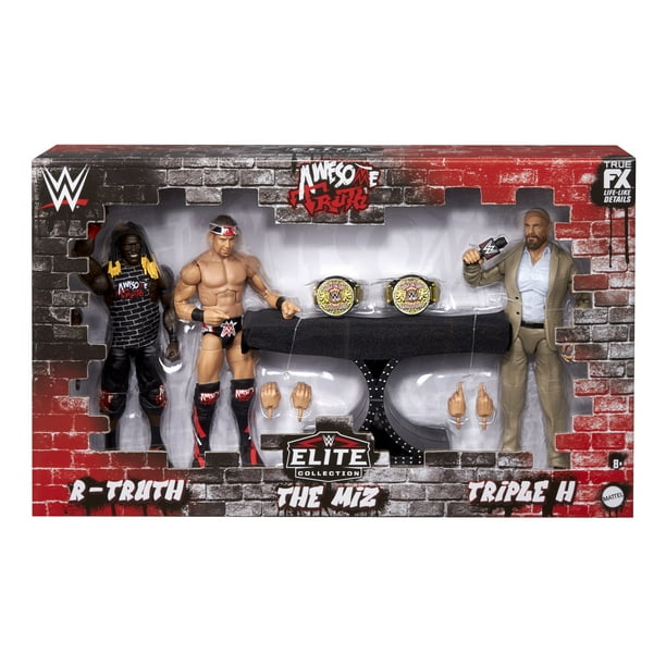 WWE Elite Collection Awesome Truth Action Figure 3-Pack - Walmart