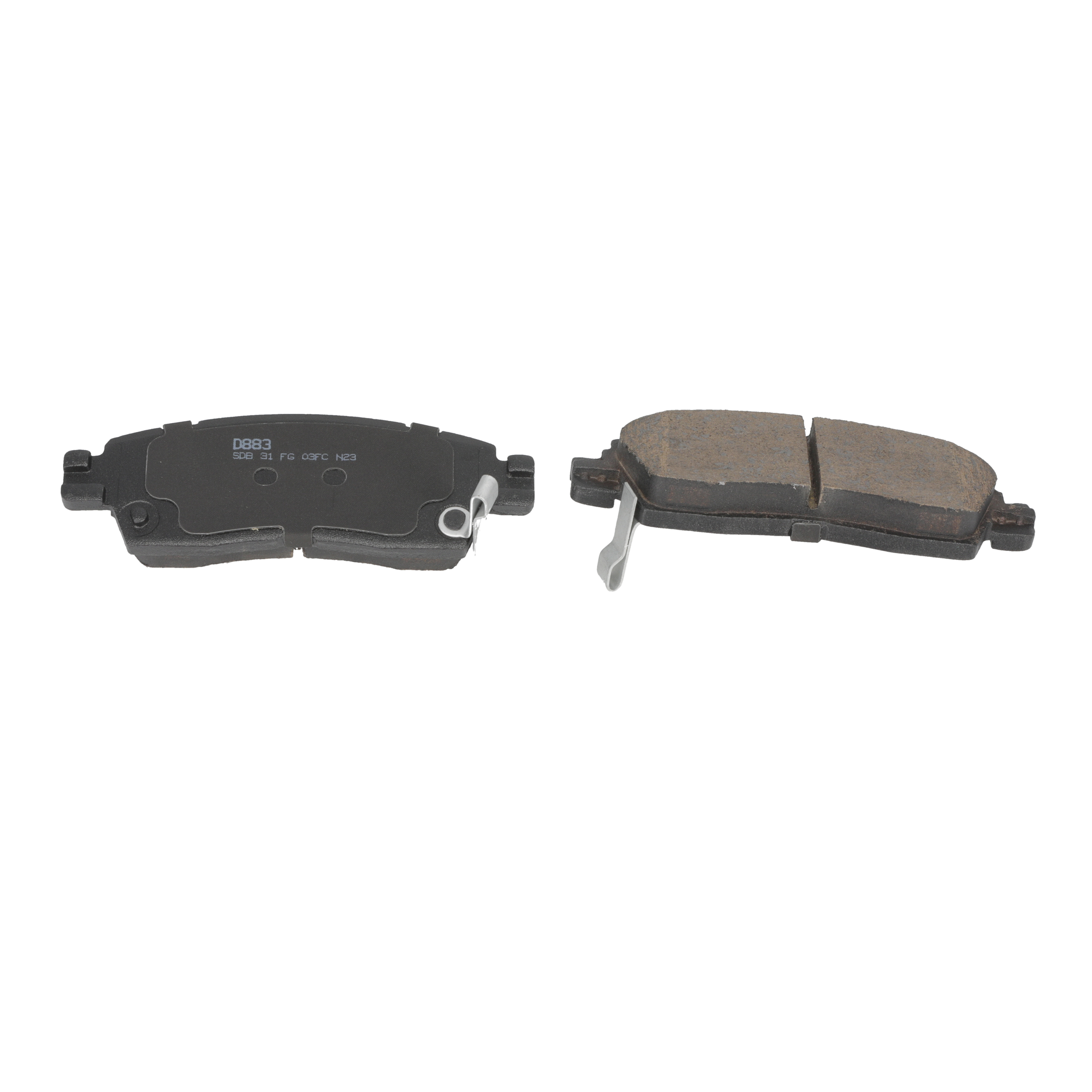 Winstop Brake Pad Set, Rear WS.0883.0.C, Chevrolet Traverse 2017-2009