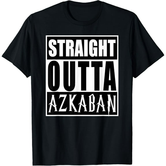 Straight Outta Askaban Funny Graphic T-Shirt